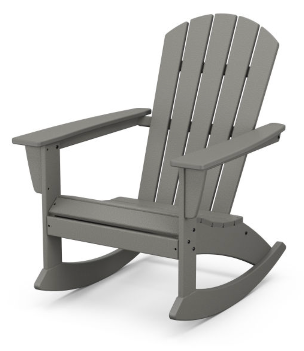 Nautical Adirondack Rocking Chair