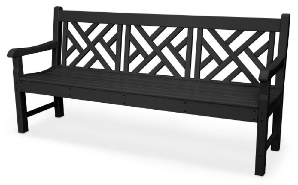 POLYWOOD® Rockford 72&quot; Chippendale Bench