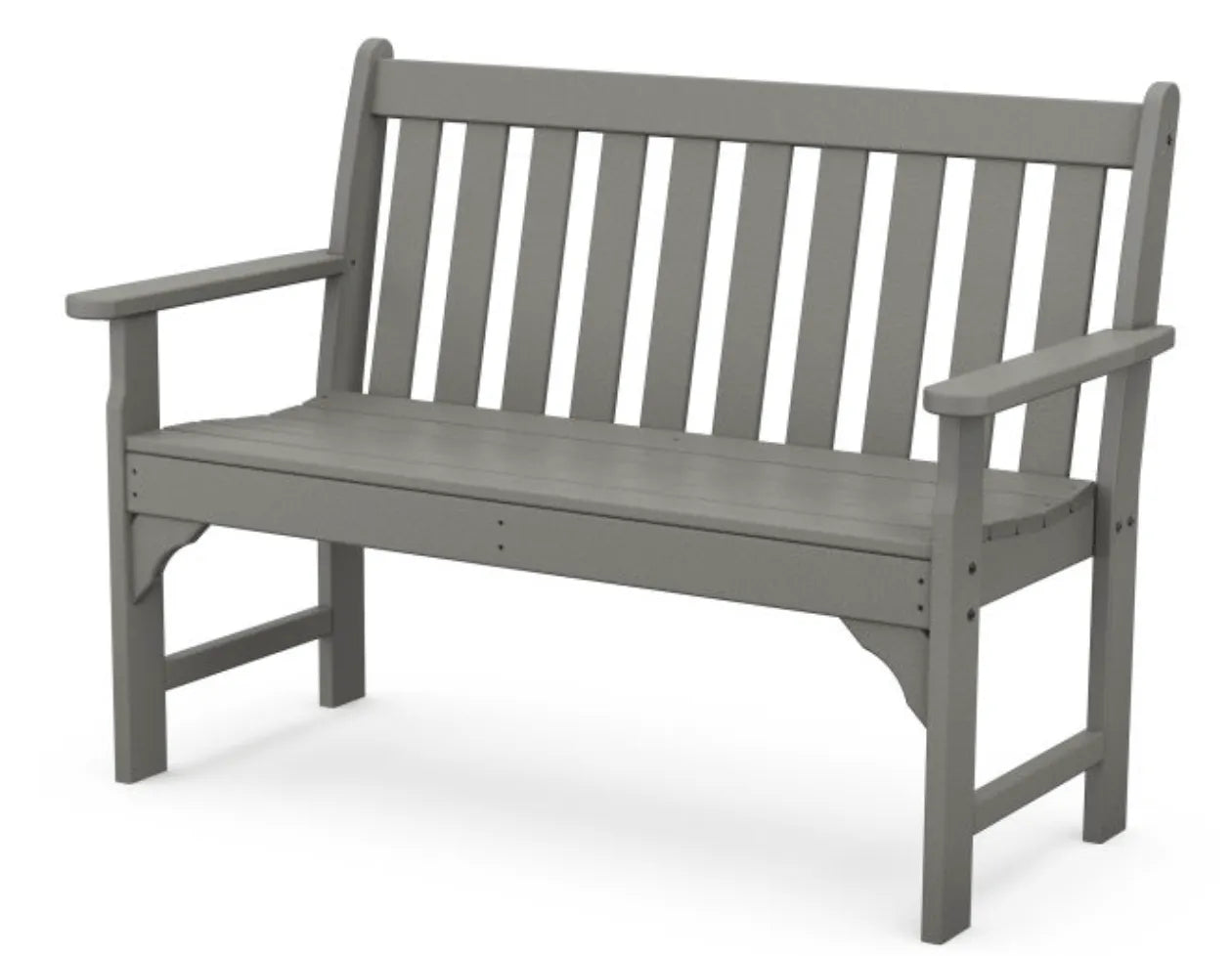 Polywood polywood bench Slate Grey POLYWOOD® Vineyard 48" Bench