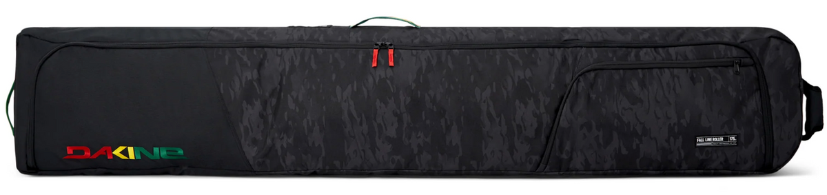 Dakine Fall Line Ski Roller Bag Black Vintage Camo
