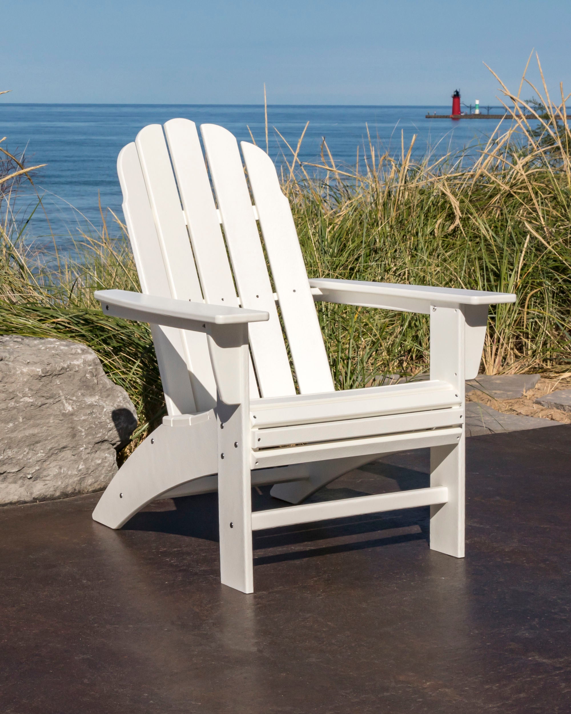 Poly Adirondack Chair POLYWOOD® Vineyard Curveback Style