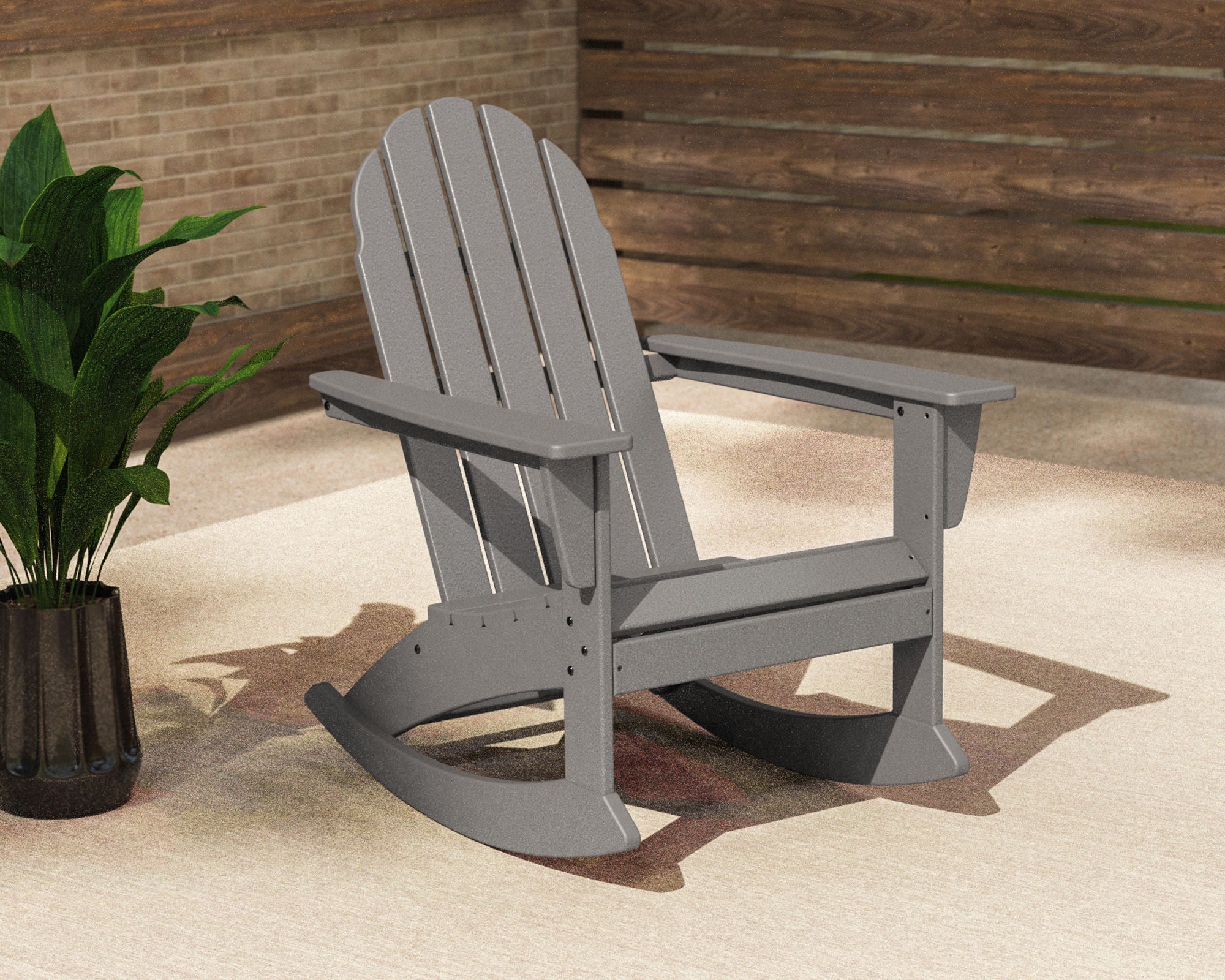 Adirondack Rocking Chair, Vineyard Style