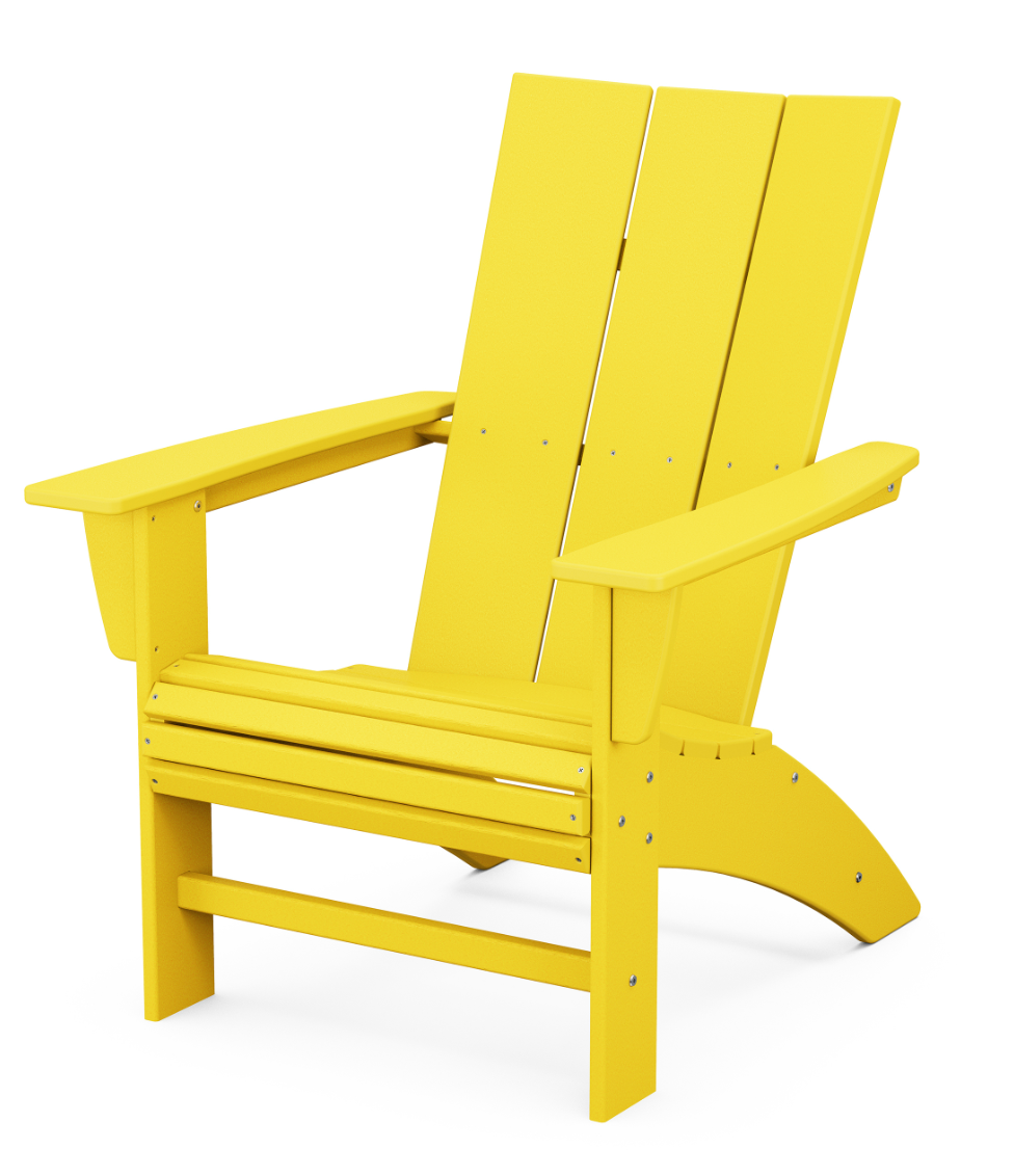 POLYWOOD® Modern Curveback Adirondack Chair