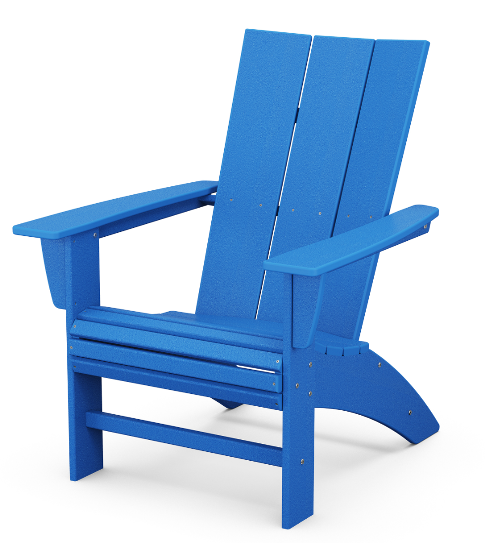POLYWOOD® Modern Curveback Adirondack Chair
