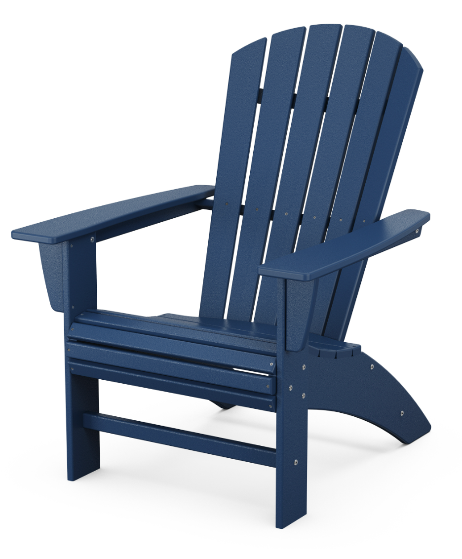 POLYWOOD® Nautical Curveback Adirondack Chair