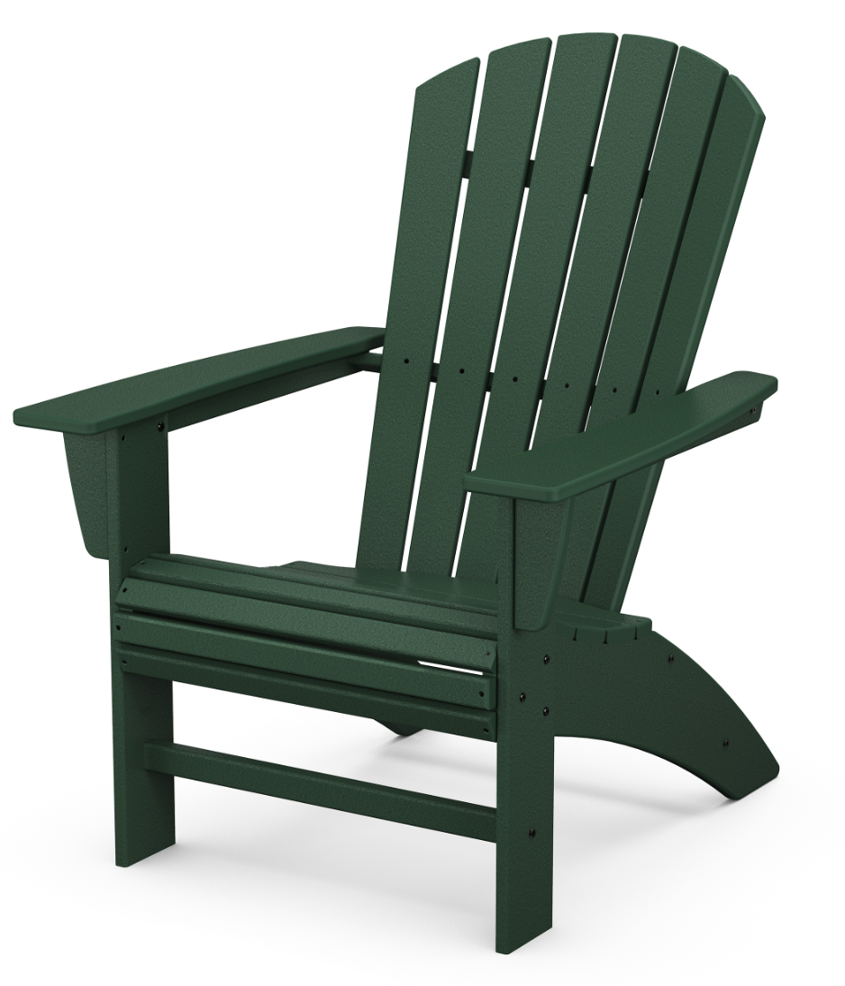 POLYWOOD® Nautical Curveback Adirondack Chair