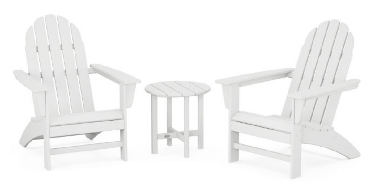 POLYWOOD® Vineyard 3-Piece Adirondack Set