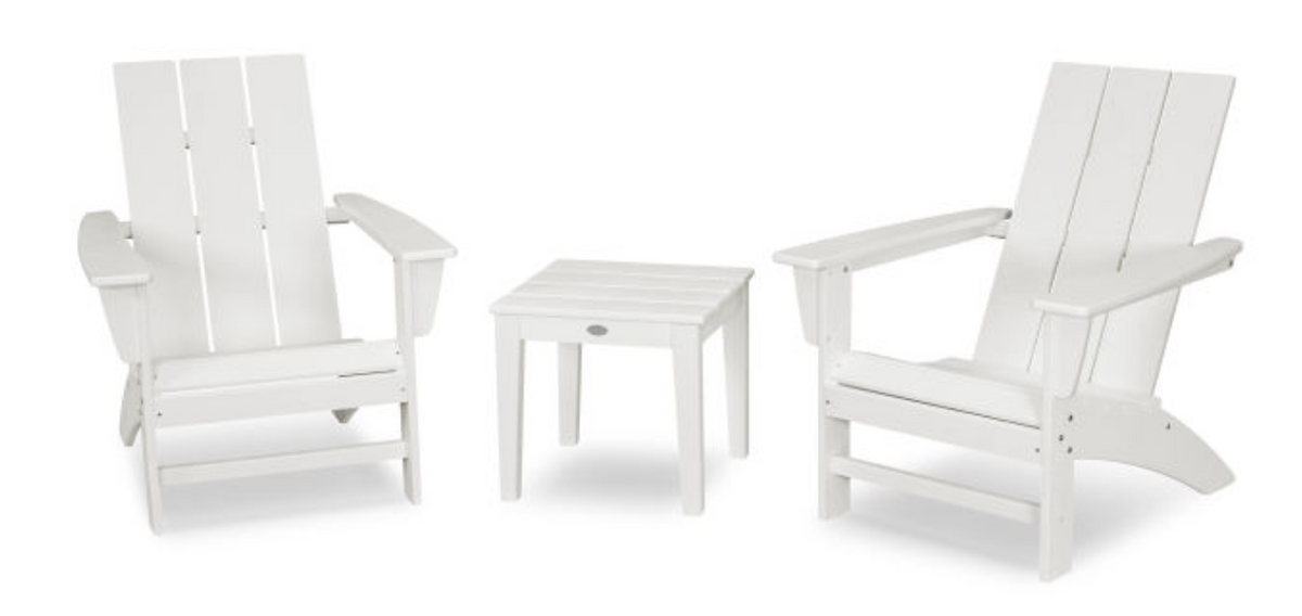 POLYWOOD® Modern Adirondack 3-Piece Set