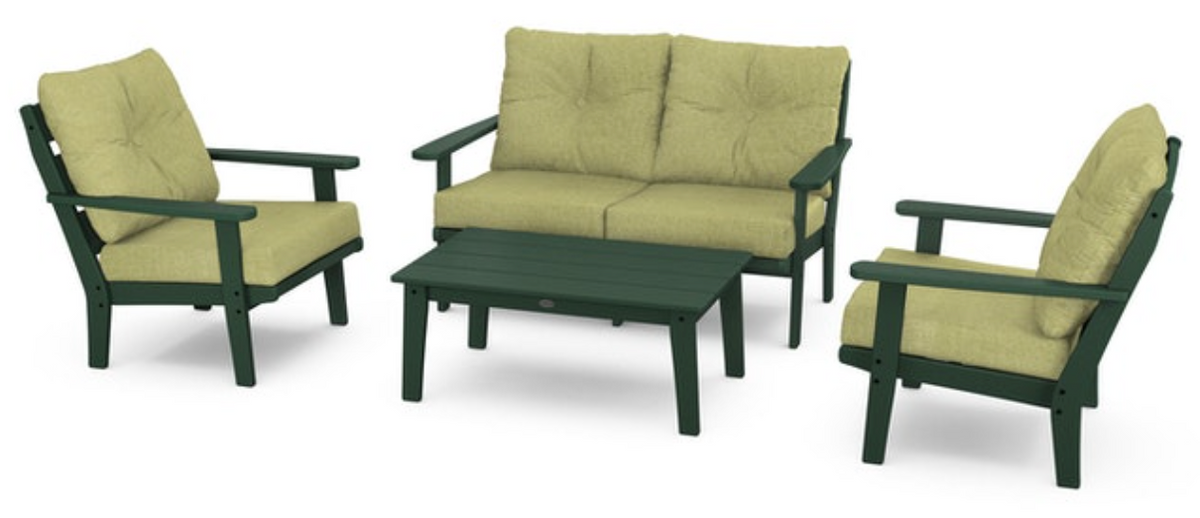 POLYWOOD® Lakeside 4-Piece Deep Seating Set