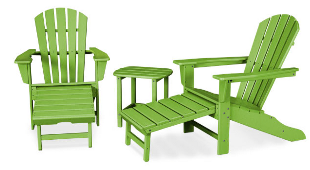 POLYWOOD® Palm Coast Ultimate Adirondack 3-Piece Set