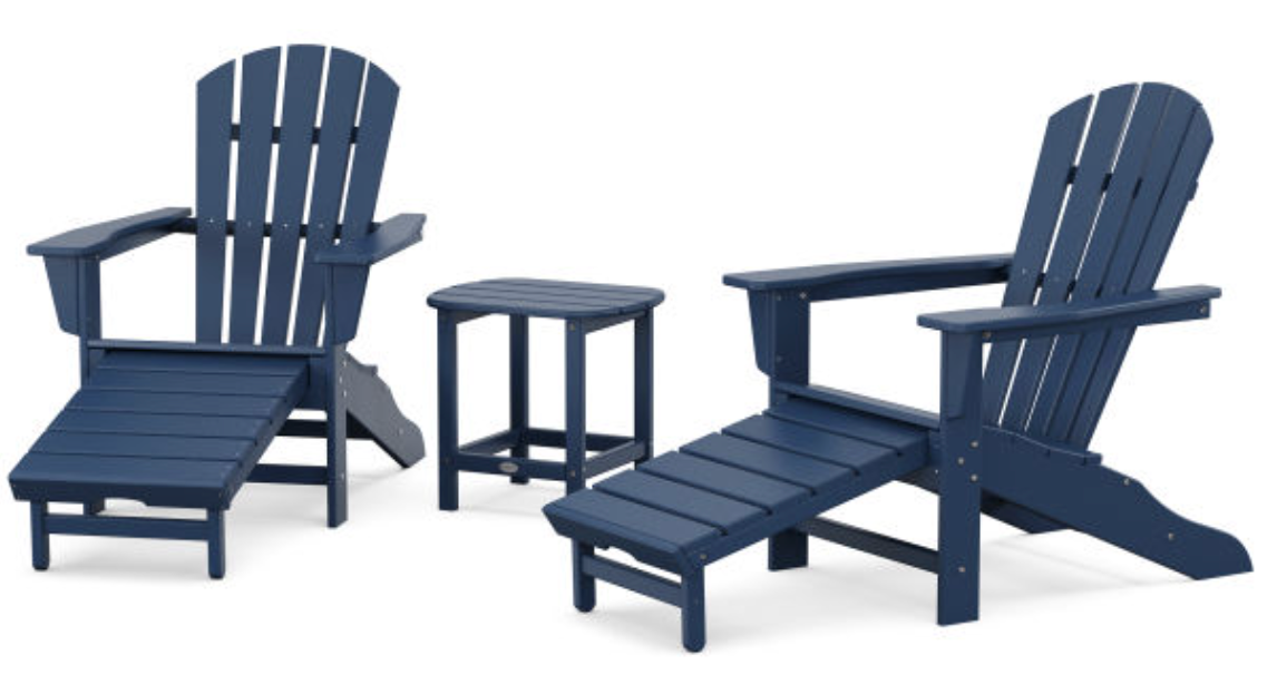 POLYWOOD® Palm Coast Ultimate Adirondack 3-Piece Set