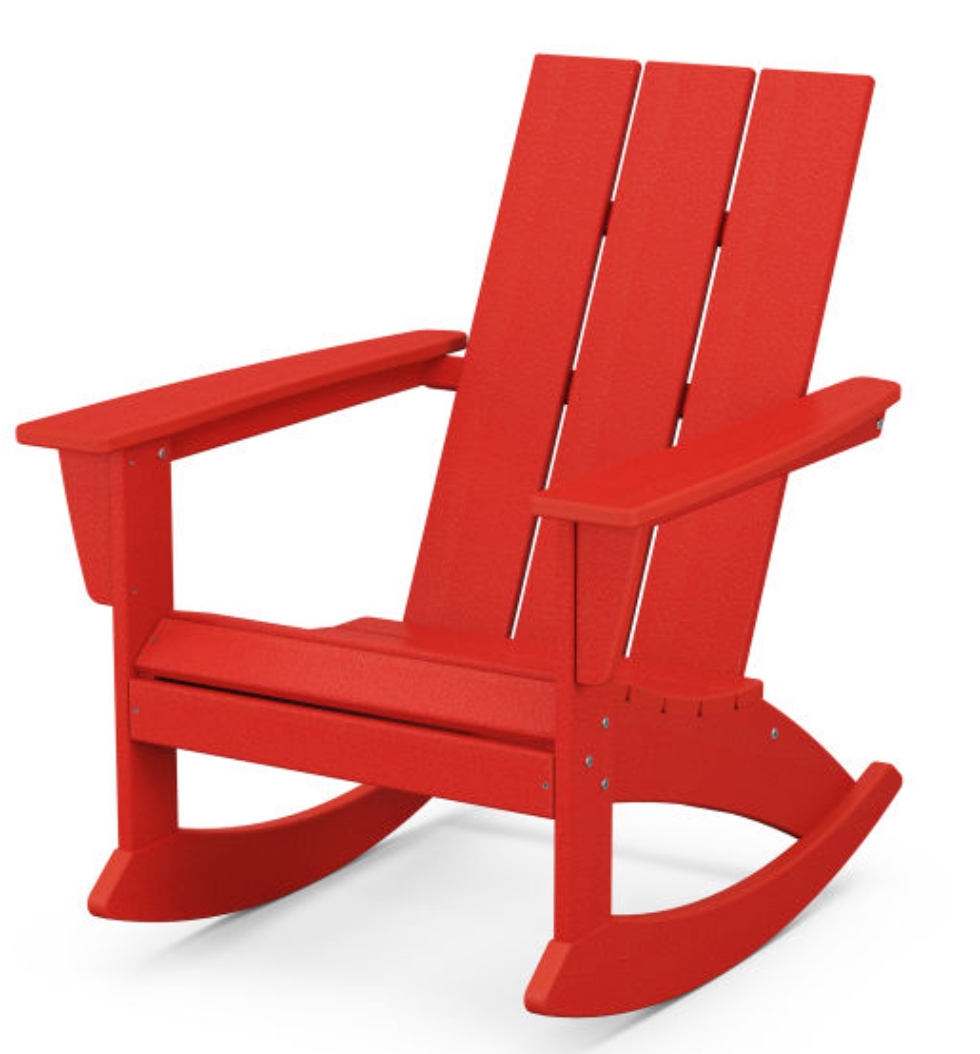 POLYWOOD® Modern Adirondack Rocking Chair