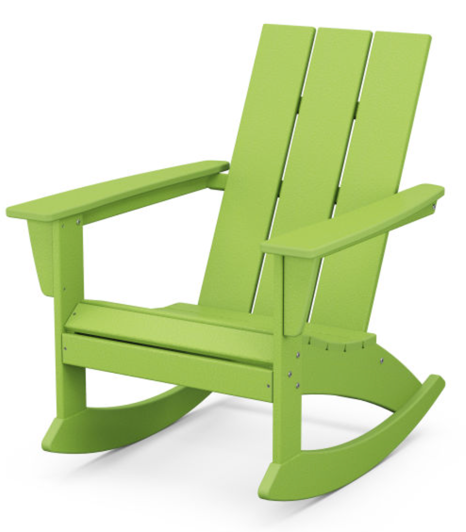 POLYWOOD® Modern Adirondack Rocking Chair