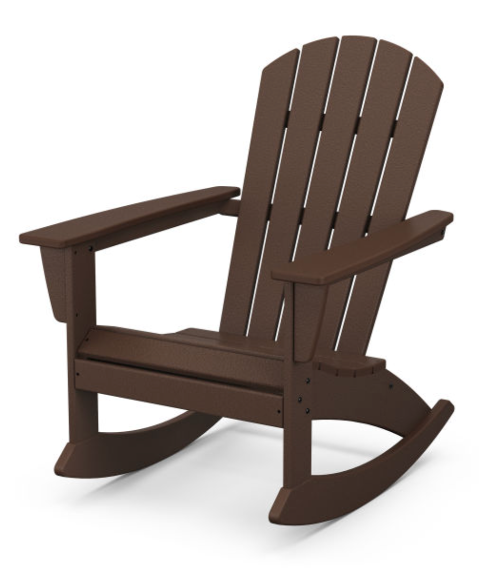 POLYWOOD® Nautical Adirondack Rocking Chair