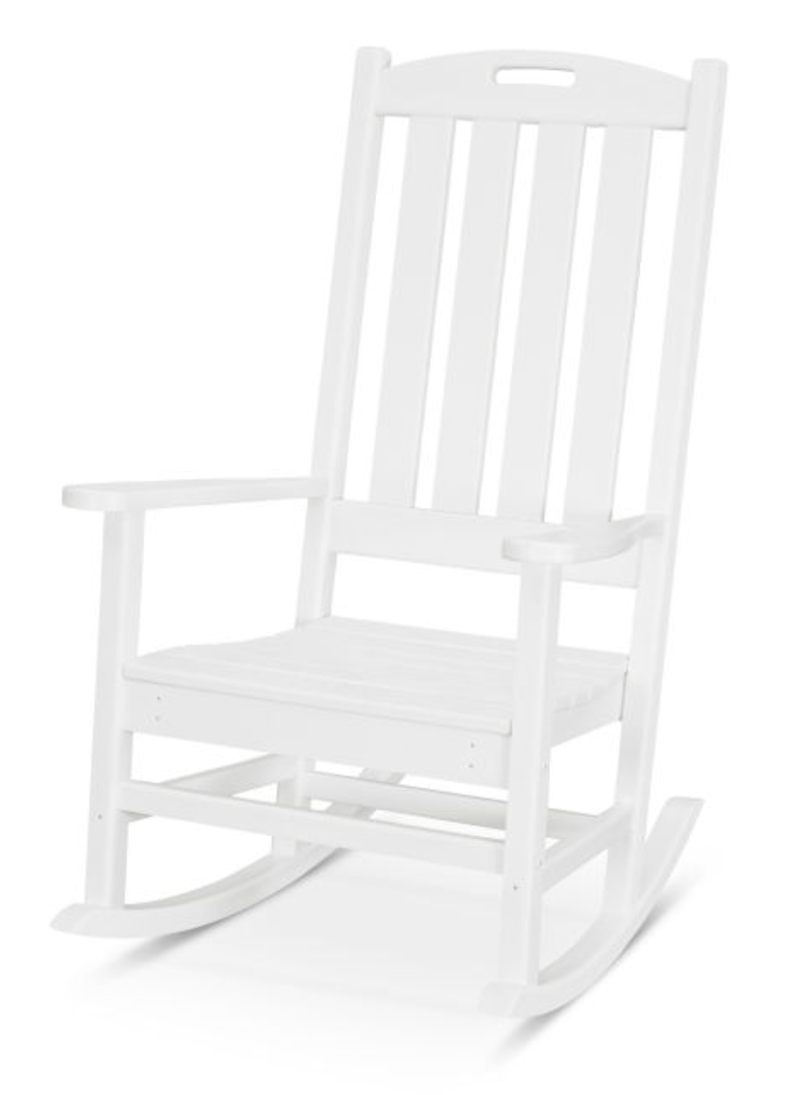 POLYWOOD® Nautical Porch Rocking Chair