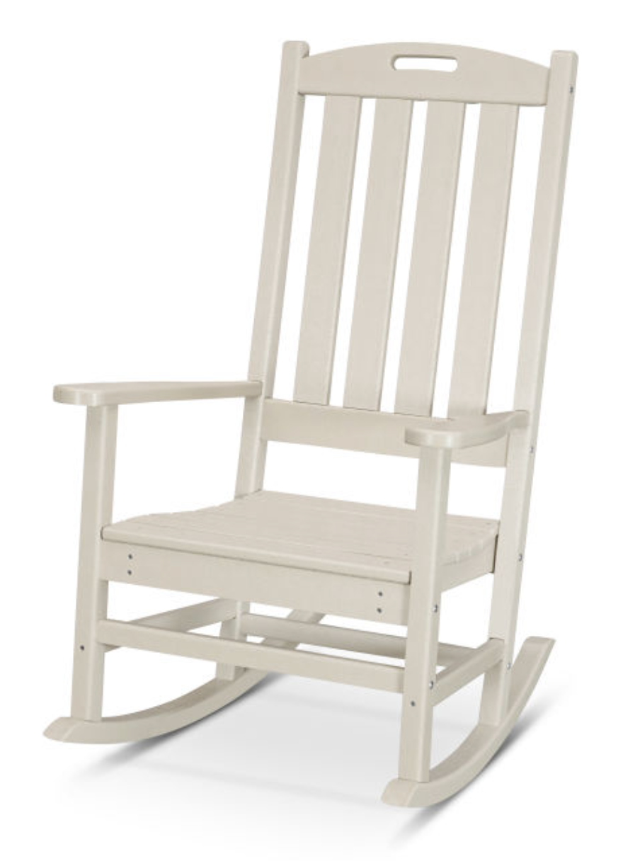 POLYWOOD® Nautical Porch Rocking Chair