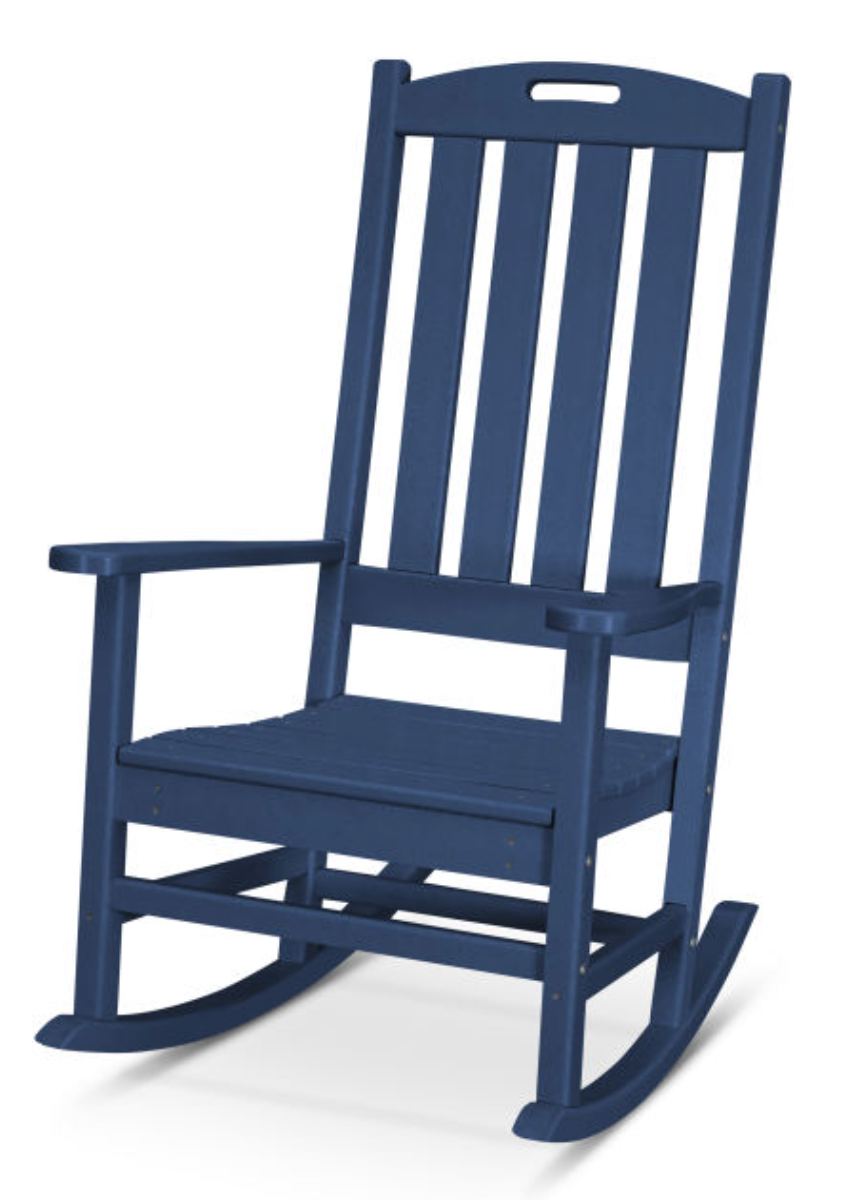 POLYWOOD® Nautical Porch Rocking Chair