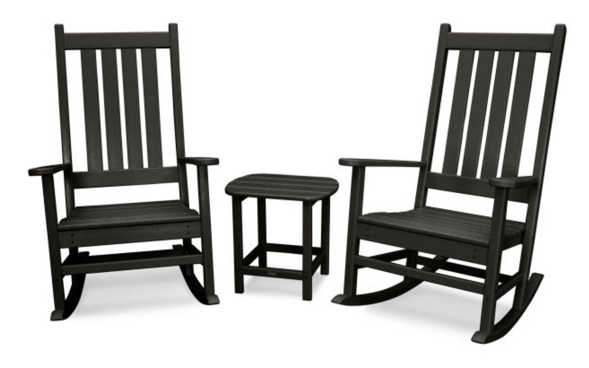 POLYWOOD® Vineyard 3-Piece Rocking Chair Set