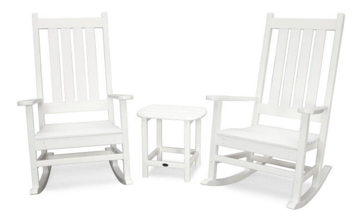 POLYWOOD® Vineyard 3-Piece Rocking Chair Set