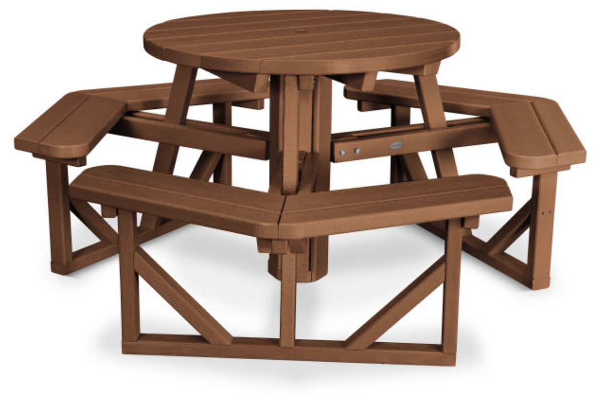 POLYWOOD® Park 36&quot; Round Picnic Table