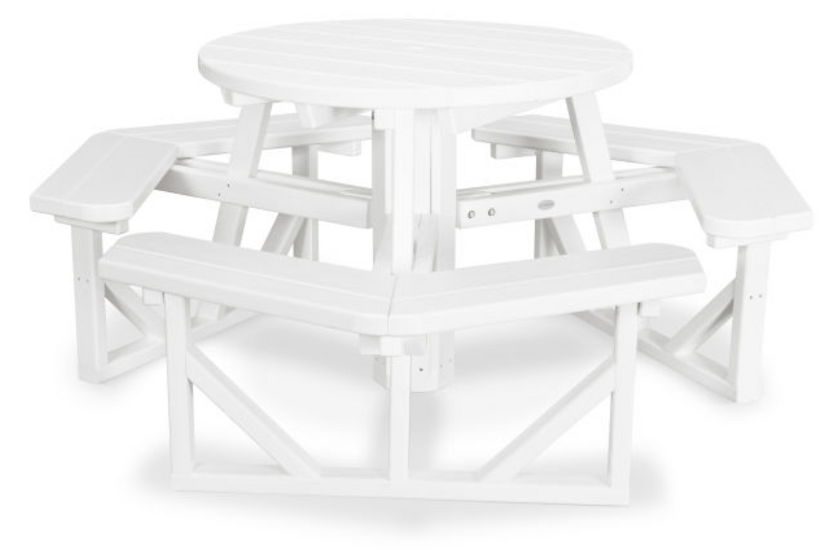 POLYWOOD® Park 36&quot; Round Picnic Table