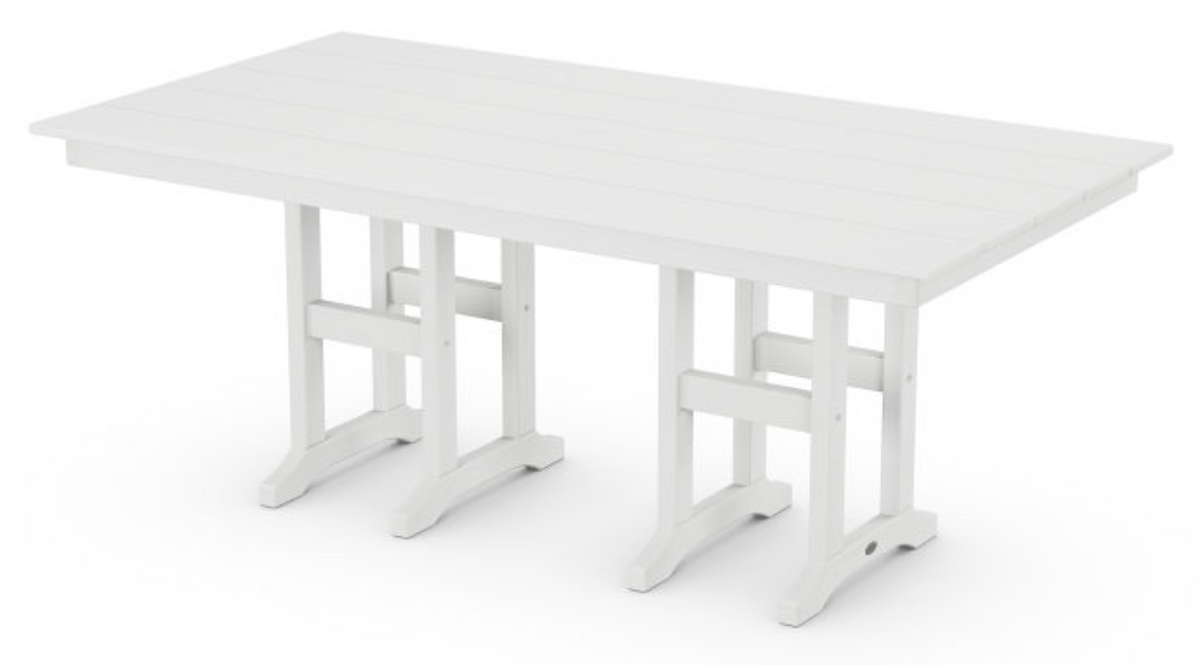POLYWOOD® Farmhouse 37&quot; x 72&quot; Dining Table