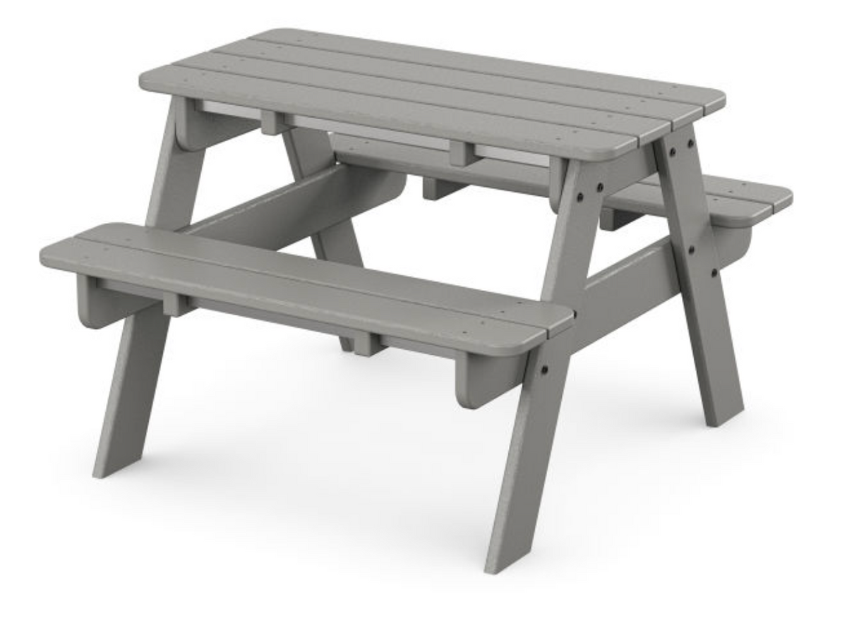 POLYWOOD® Kids Outdoor Picnic Table