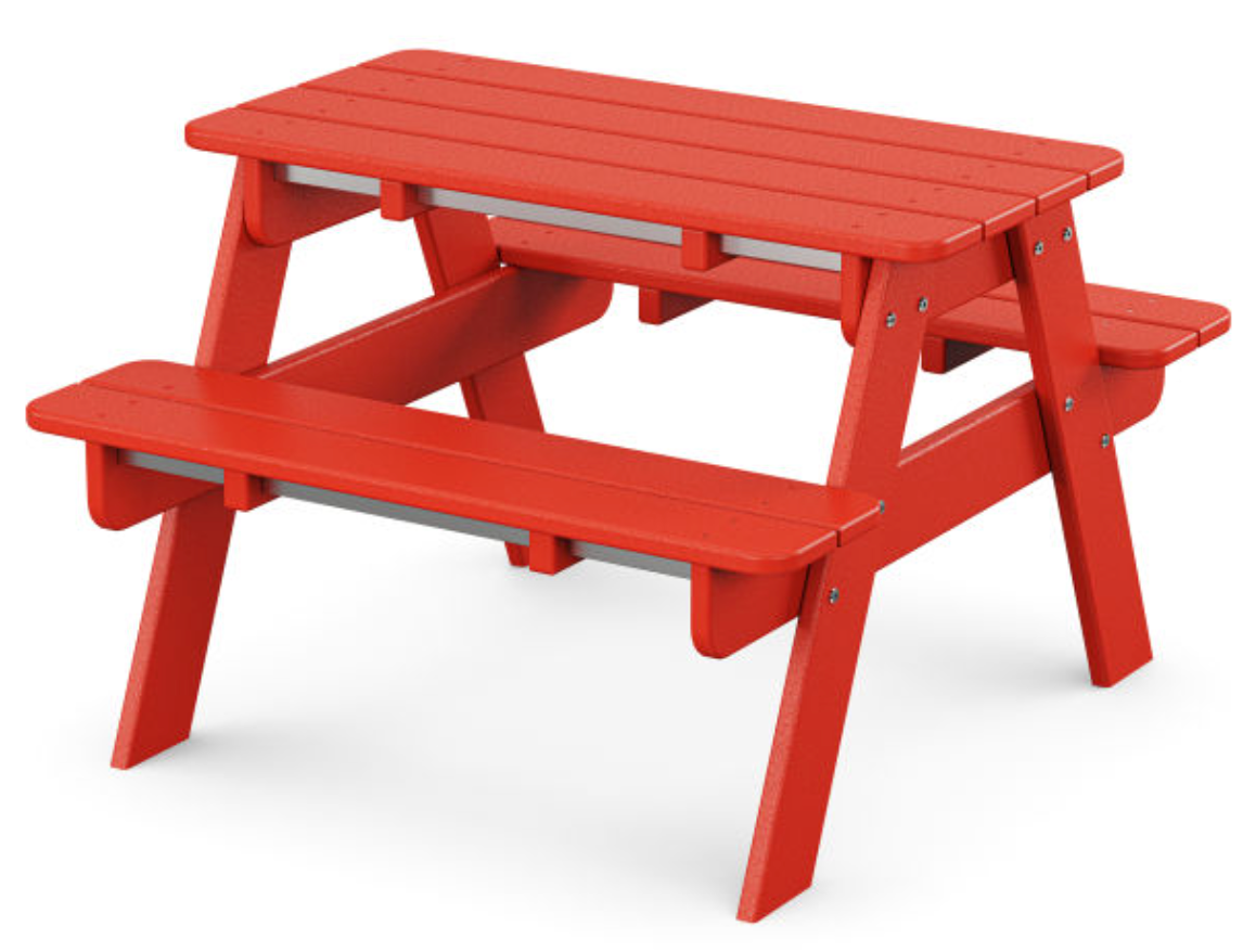 POLYWOOD® Kids Outdoor Picnic Table