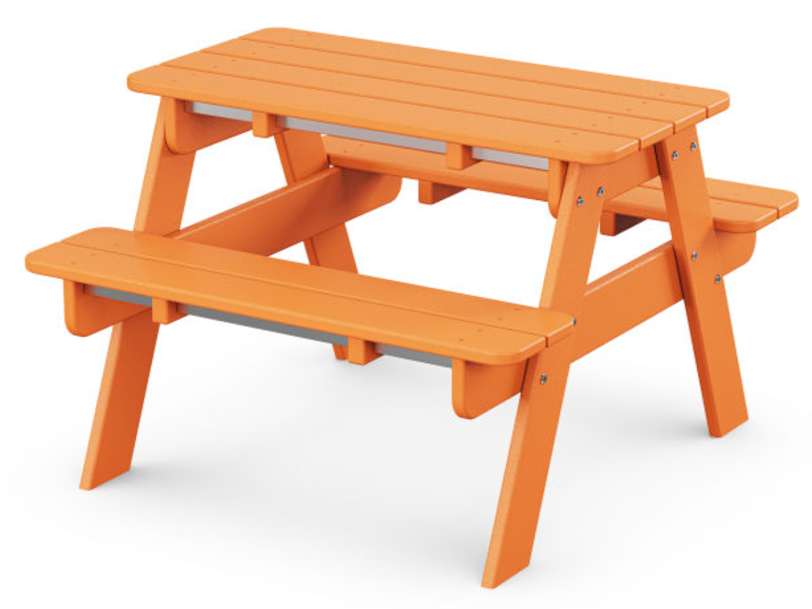 POLYWOOD® Kids Outdoor Picnic Table