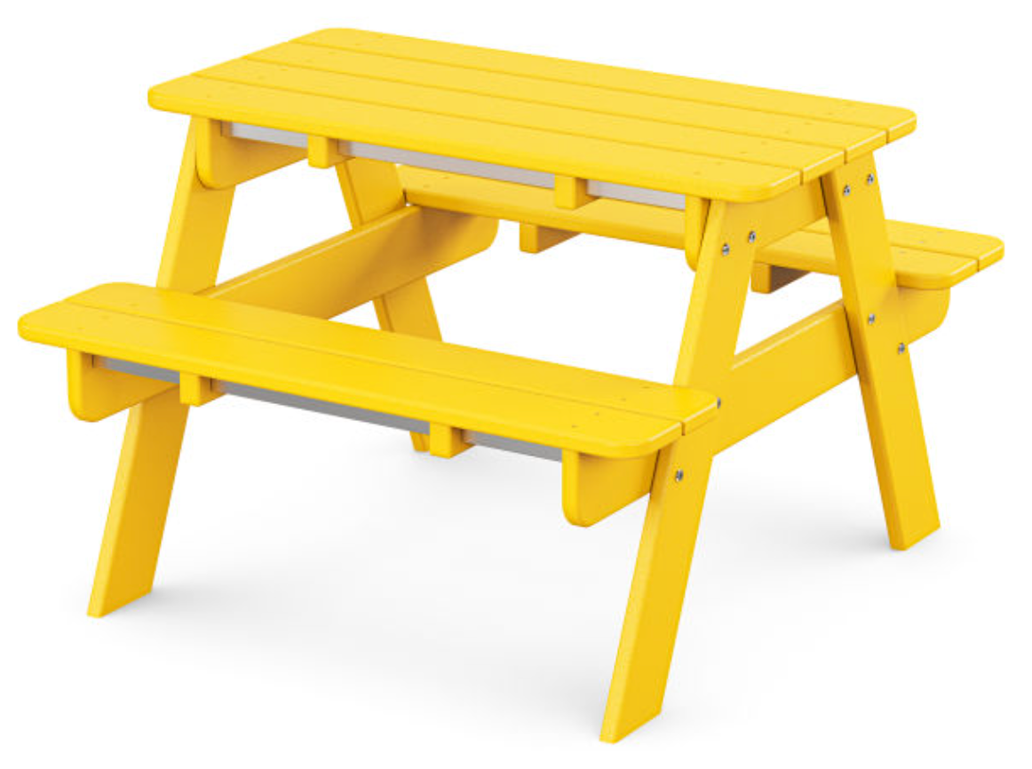 POLYWOOD® Kids Outdoor Picnic Table