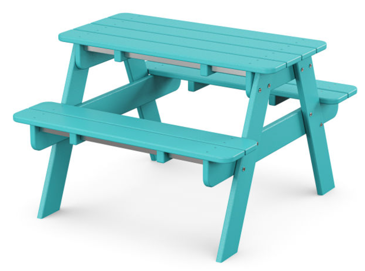 POLYWOOD® Kids Outdoor Picnic Table