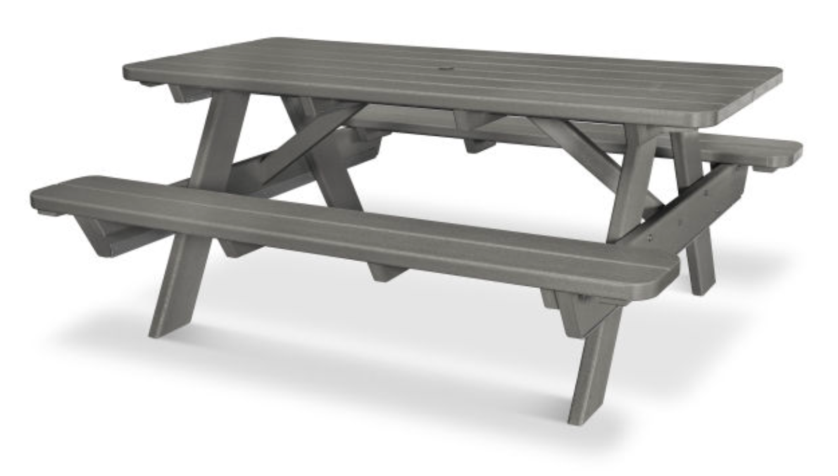 POLYWOOD® Park 72&quot; Picnic Table