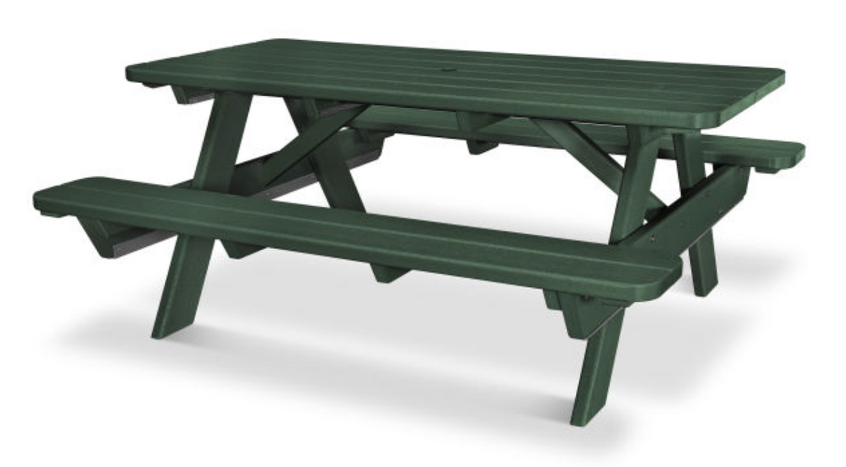 POLYWOOD® Park 72&quot; Picnic Table