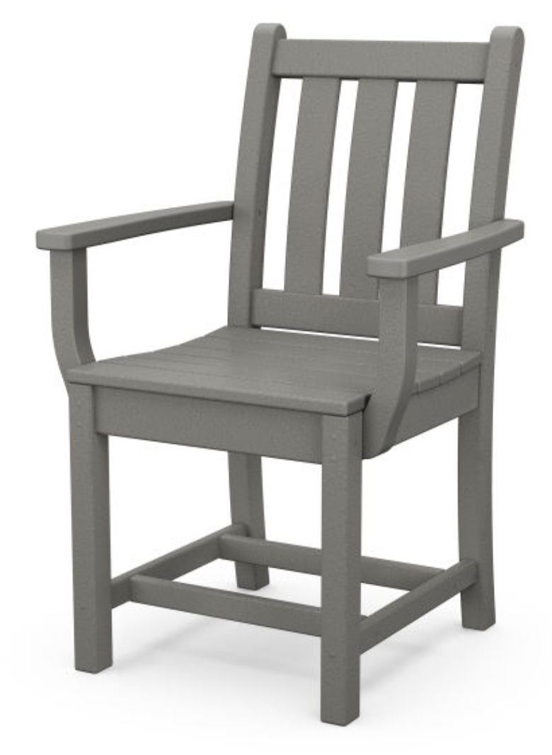 POLYWOOD® Traditional Garden Dining Arm Chair