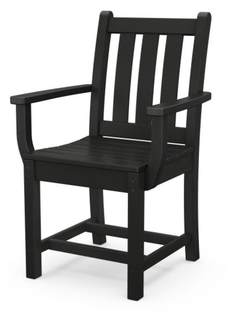 POLYWOOD® Traditional Garden Dining Arm Chair