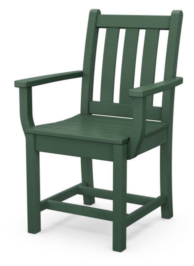 POLYWOOD® Traditional Garden Dining Arm Chair
