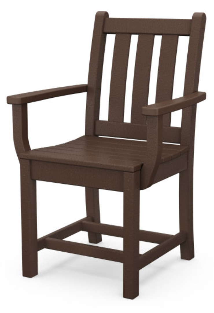 POLYWOOD® Traditional Garden Dining Arm Chair