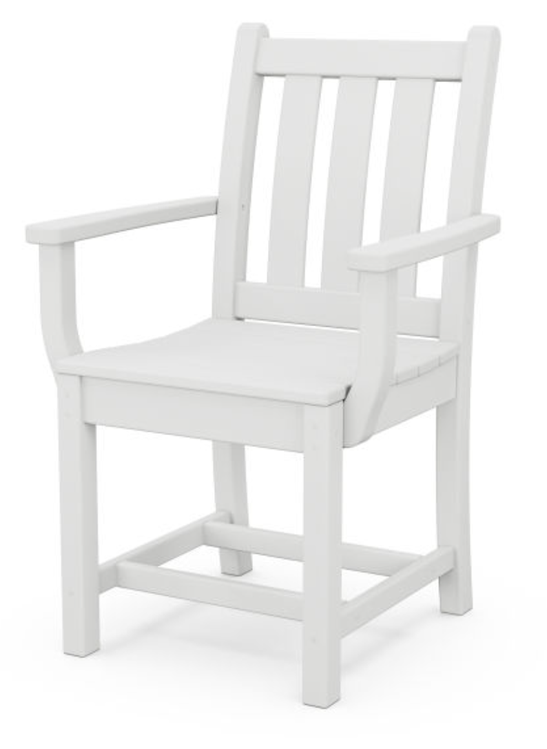 POLYWOOD® Traditional Garden Dining Arm Chair