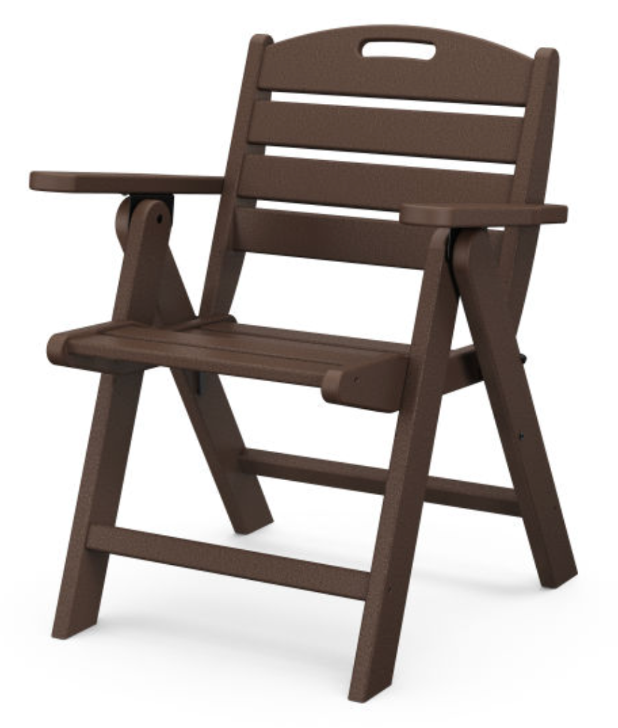 POLYWOOD® Nautical Folding Lowback Chair