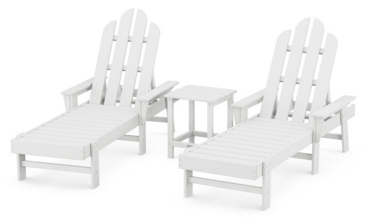 POLYWOOD® Long Island Chaise 3-Piece Set