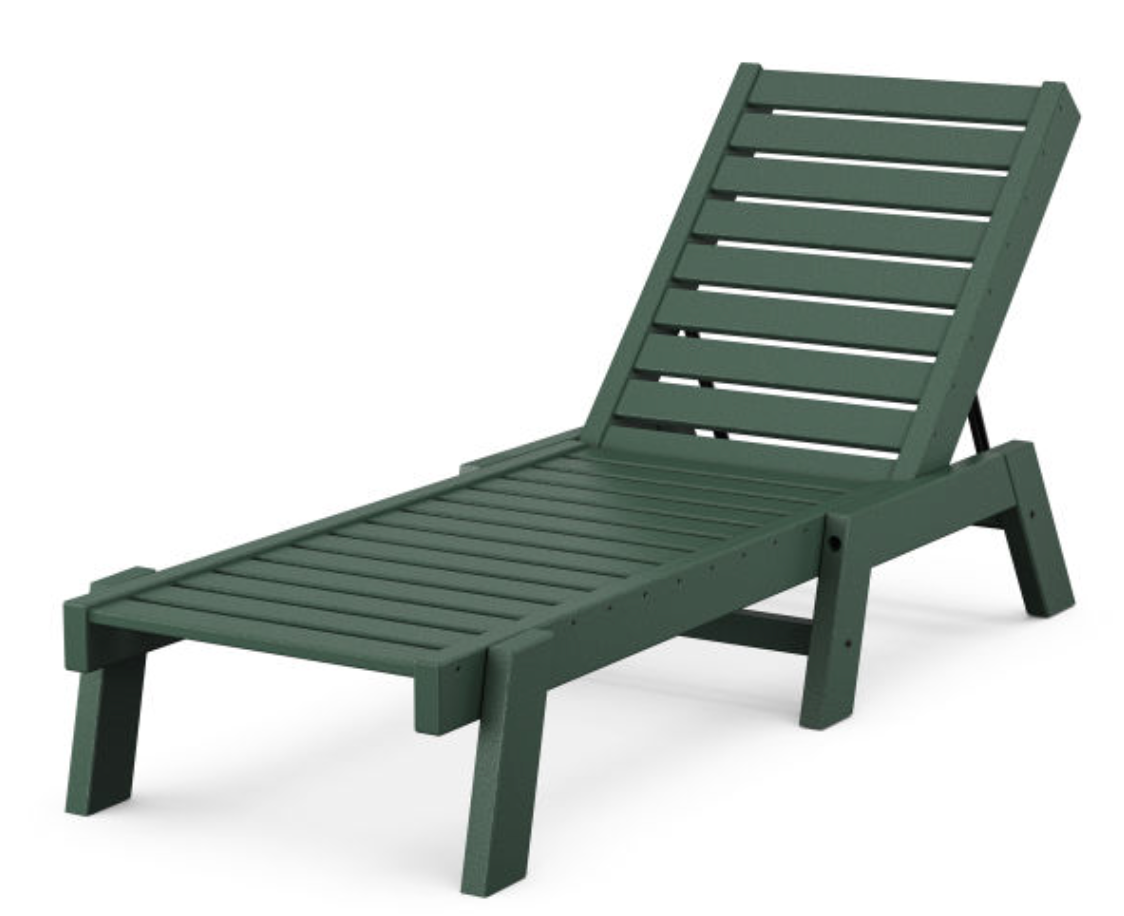 POLYWOOD® Captain Chaise