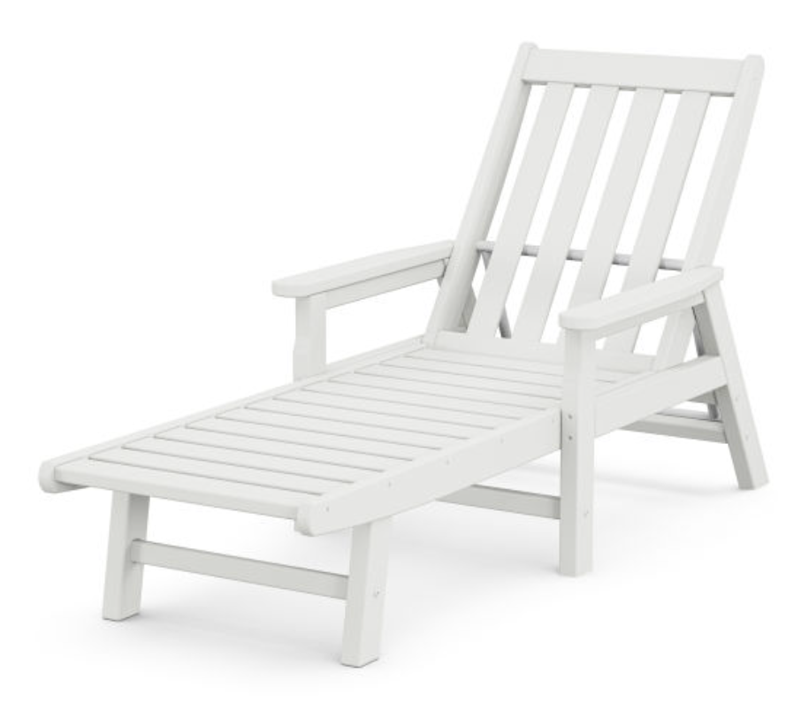 POLYWOOD® Vineyard Chaise with Arms