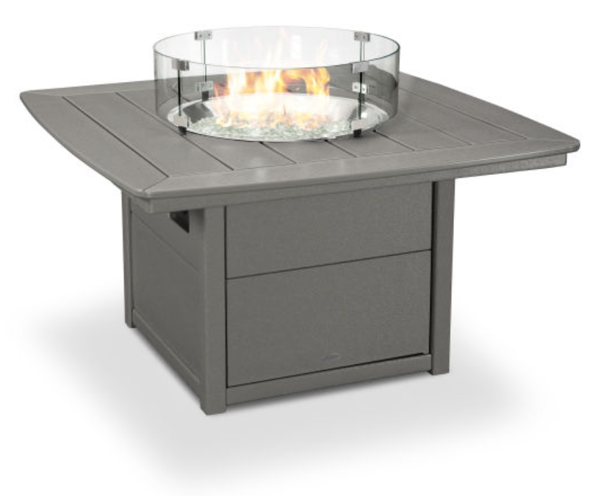 POLYWOOD® Nautical 42&quot; Fire Pit Table