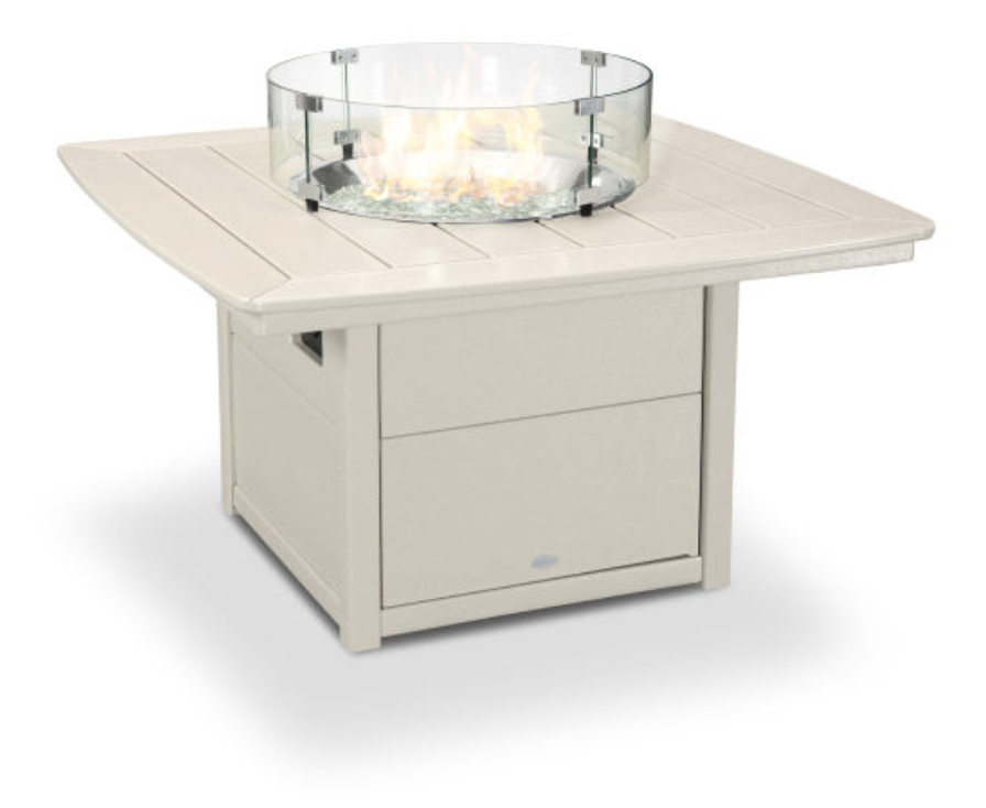 POLYWOOD® Nautical 42&quot; Fire Pit Table