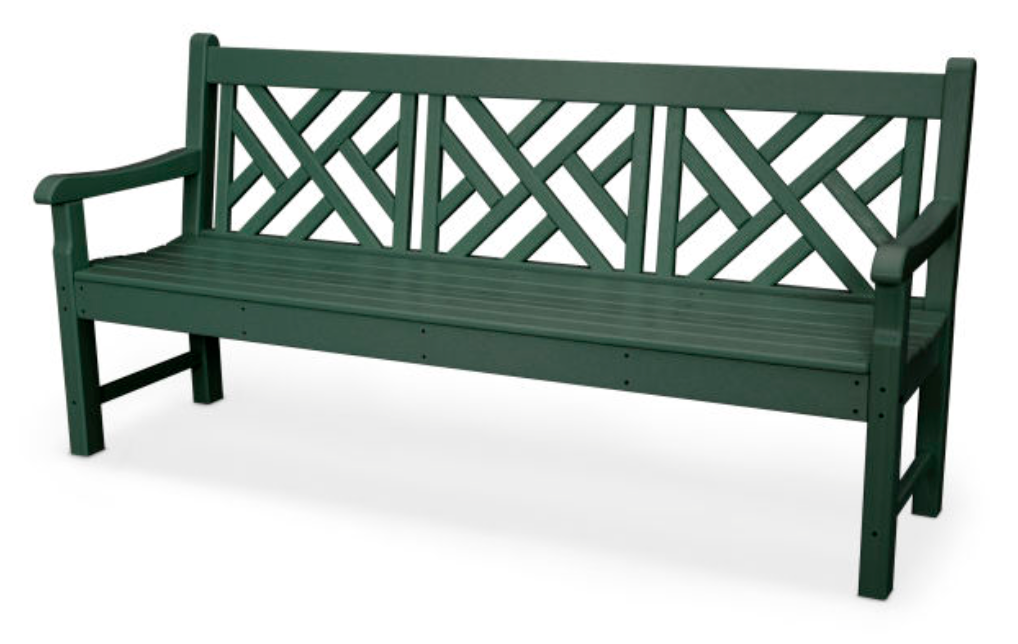 POLYWOOD® Rockford 72&quot; Chippendale Bench