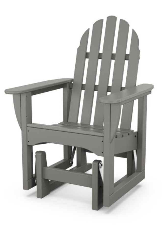 POLYWOOD® Classic Adirondack Glider Chair