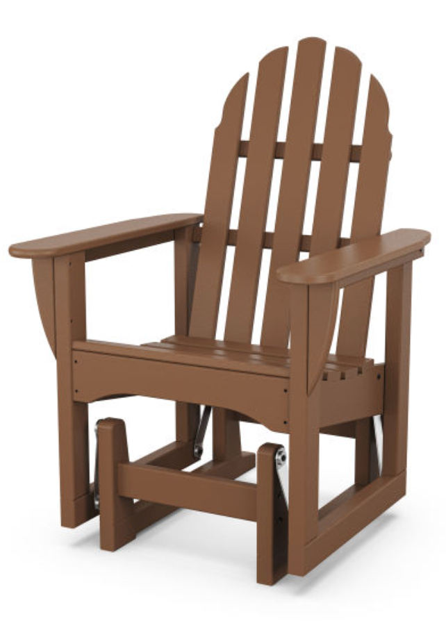 POLYWOOD® Classic Adirondack Glider Chair