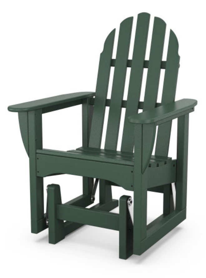 POLYWOOD® Classic Adirondack Glider Chair