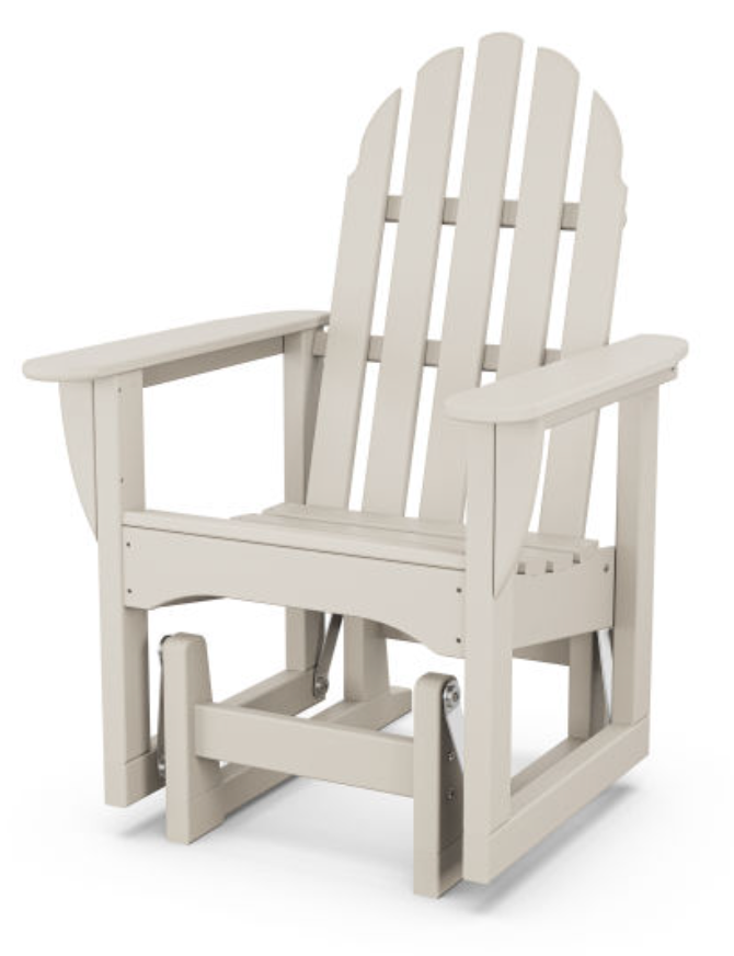 POLYWOOD® Classic Adirondack Glider Chair