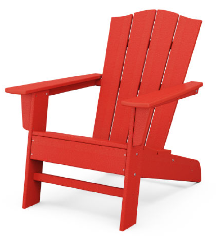 POLYWOOD® The Crest Adirondack Chair